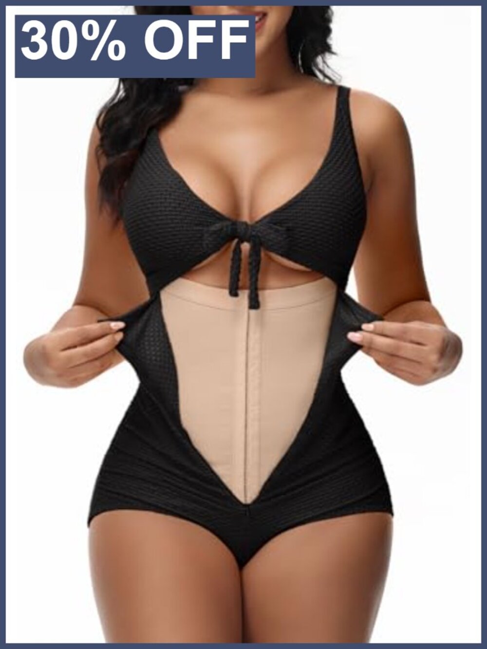Tummy Control One Piece Swimsuit Slimming Bathing Suit Push Up Swimwear